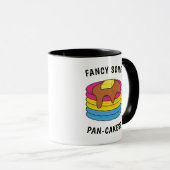 LGBTQ Pansexual Pride Extravagant einige Pan Cakes Tasse (VorderseiteRechts)