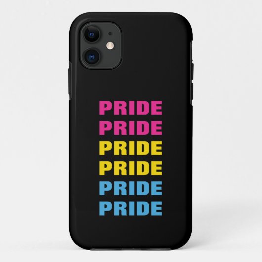 LGBTQ-Pansexual-Pride für benutzerdefinierbaren, w Case-Mate iPhone Hülle (Rückseite)
