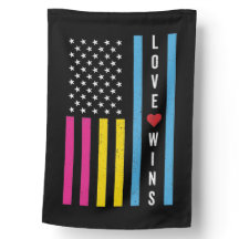 LGBTQ Pansexual Pride Liebe gewinnt amerikanische 