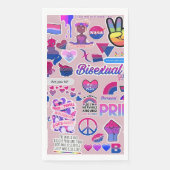 LGBTQ-Papierserviette Serviette (Vorderseite)