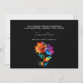 🌈 LGBTQ Petals & Pride  Einladung (Rückseite)