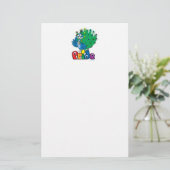 LGBTQ Pfau Briefpapier (Stehend Vorderseite)