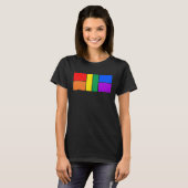 LGBTQ Pickleball Prix, LGBT Rainbow Pickle Ball C T-Shirt (Vorne ganz)