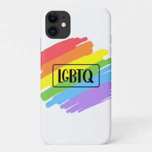LGBTQ Pinselstriche Rainbow Case-Mate iPhone Hülle