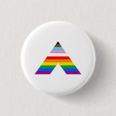 LGBTQ POC-Alligsymbol Button (Vorderseite)