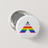 LGBTQ POC-Alligsymbol Button (Vorne & Hinten)