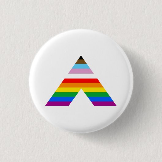 LGBTQ POC-Alligsymbol Button (Vorderseite)