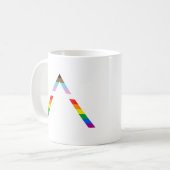 LGBTQ POC-Alligsymbol Kaffeetasse (Vorderseite Links)