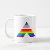 LGBTQ POC-Alligsymbol Kaffeetasse (Links)