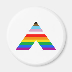 LGBTQ POC-Alligsymbol Magnet