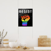 LGBTQ POC Philly Pride Faust Poster (Küche)