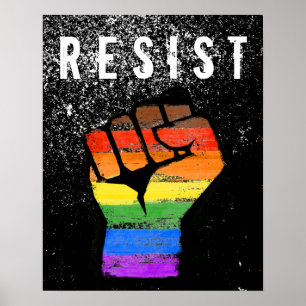 LGBTQ POC Philly Pride Faust Poster