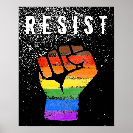 LGBTQ POC Philly Pride Faust Poster (Vorne)