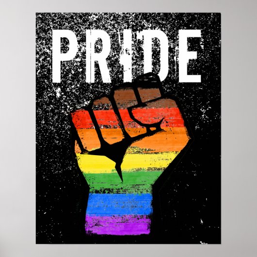 LGBTQ POC Philly Pride Faust Poster (Vorne)