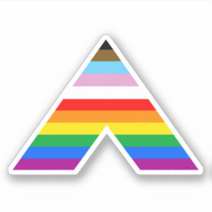 LGBTQ POC-Symbol Aufkleber