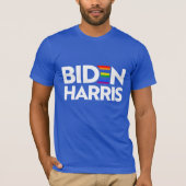 LGBTQ-Preis für Biden Harris T-Shirt (Vorderseite)