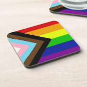 LGBTQ+-Preis Getränkeuntersetzer (Linke Seite)