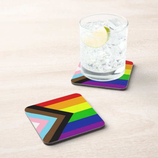 LGBTQ+-Preis Getränkeuntersetzer (Rechte Seite)