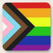 LGBTQ+-Preis Getränkeuntersetzer (Vorderseite)