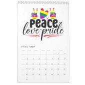 LGBTQ-Preis Kalender (Jan 2027)