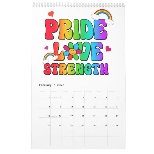 LGBTQ-Preis Kalender (Feb 2026)