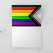 LGBTQ+-Preis Karte (Innenseite)