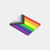 LGBTQ+-Preis Post-it Klebezettel (angewinkelt)