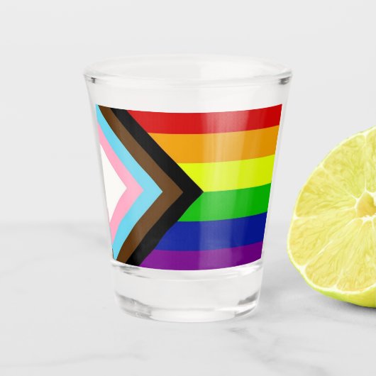 LGBTQ+-Preis Schnapsglas (Vorderseite)