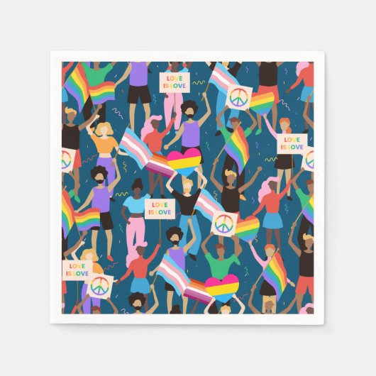 LGBTQ+-Preis Serviette (Vorderseite)