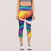 LGBTQ+-Preisverleihung: Sonderauslegung Capri Leggings (Vorderseite)