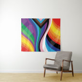 LGBTQ+-Preisverleihung: Sonderauslegung Wandteppich (Beispiel (Horizontal))