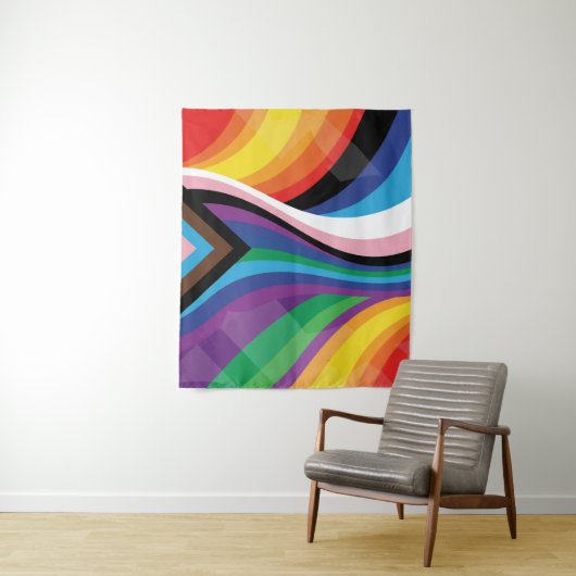 LGBTQ+-Preisverleihung: Sonderauslegung Wandteppich (Beispiel)