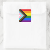LGBTQ & Pride - Aufkleber für den Regenbogenfortsc (Tasche)