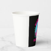 LGBTQ Pride Bisexuals For Space Socialism T-Shirt Pappbecher (Rechts)