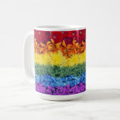 LGBTQ Pride Blume Collection Tasse (Vorderseite Links)