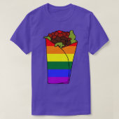 LGBTQ Pride Burrito T-Shirt (Design vorne)