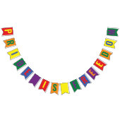 LGBTQ Pride is Freedom Rainbow Wimpelkette (Alle)