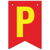 LGBTQ Pride is Freedom Rainbow Wimpelkette (Erste Fahne)