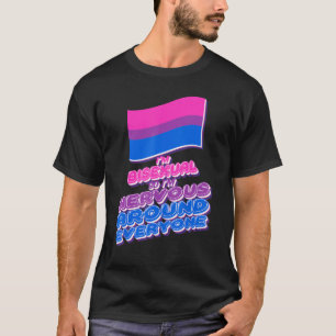 LGBTQ Pride Lesbian Gay Man Bisexual Flag T-Shirt