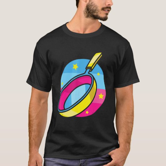 LGBTQ Pride Lesbian Gay Man Pansexual Rainbow T-Shirt (Vorderseite)