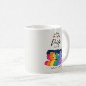 LGBTQ PRIDE Monat Party Kaffeetasse (VorderseiteRechts)