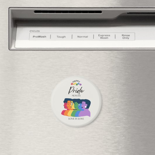 LGBTQ PRIDE Monat Party Magnet (In Situ (Geschirrspüler))