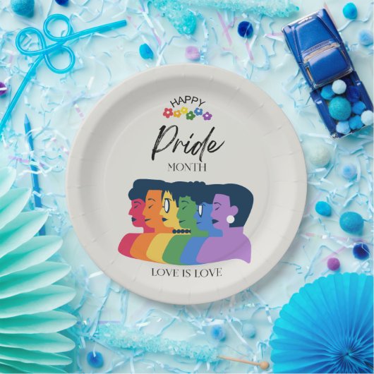 LGBTQ PRIDE Monat Party Pappteller (Party)