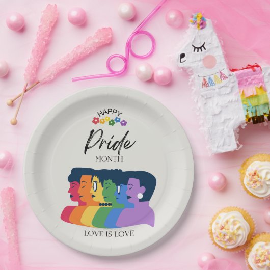 LGBTQ PRIDE Monat Party Pappteller (Party)