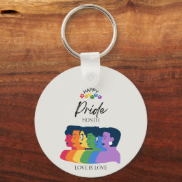 LGBTQ PRIDE Monat Party Schlüsselanhänger