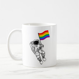 LGBTQ Pride Moonman Kaffeetasse