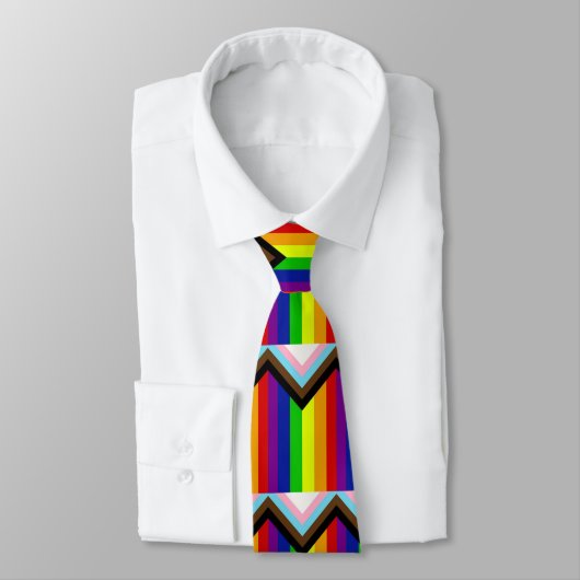 LGBTQ+ Pride Neck Tie Krawatte (Gebunden)