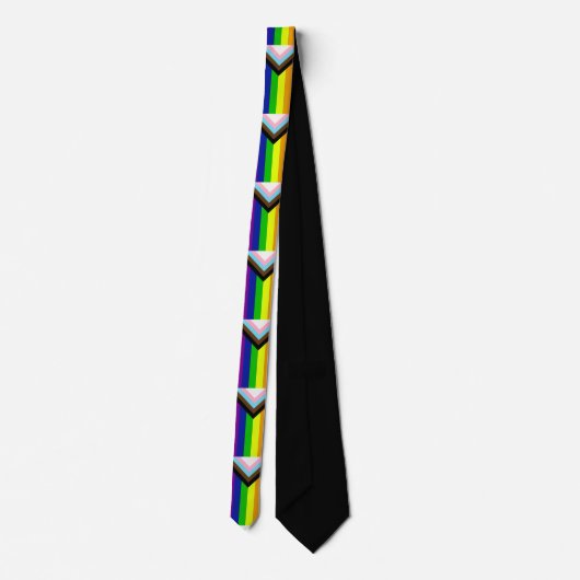 LGBTQ+ Pride Neck Tie Krawatte (Rückseite)