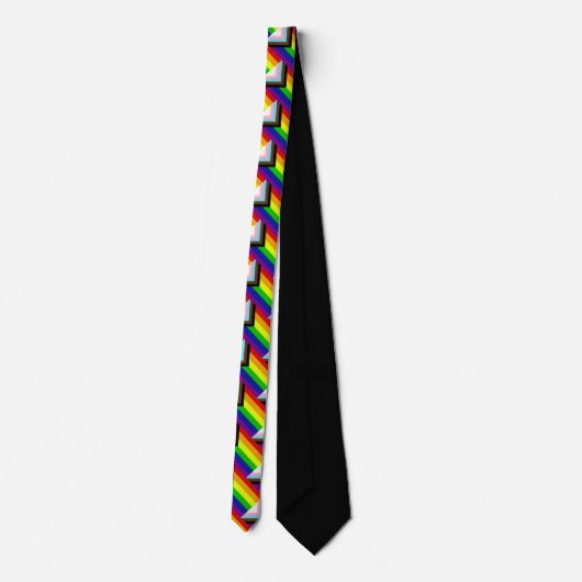 LGBTQ+ Pride Neck Tie Krawatte (Rückseite)