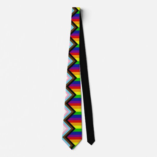 LGBTQ+ Pride Neck Tie Krawatte (Vorderseite)